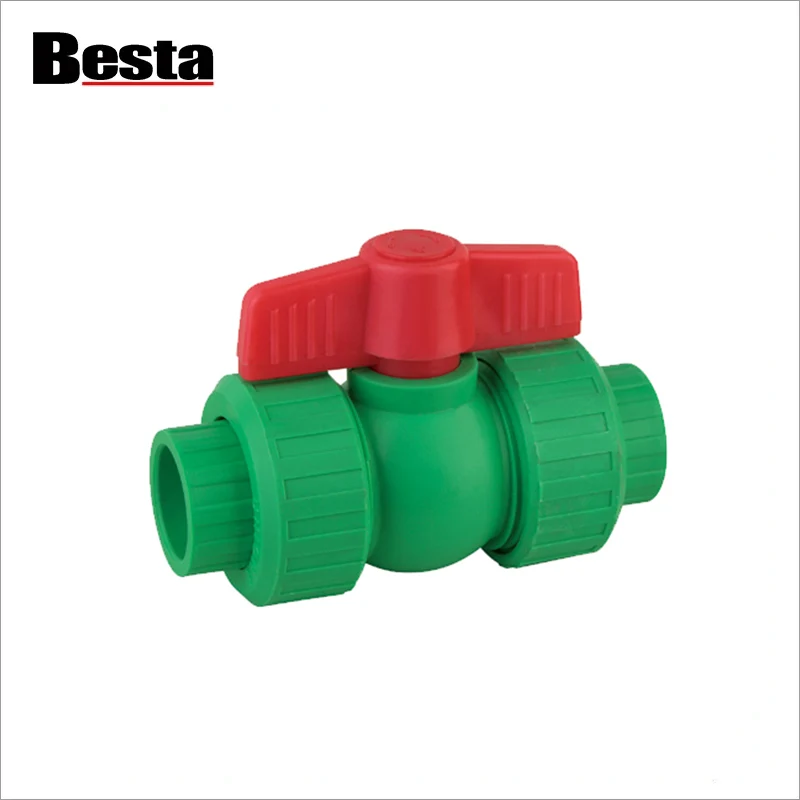 Perché una valvola a sfera di plastica a doppia Unione PPR è una scelta affidabile per l'impianto idraulico?