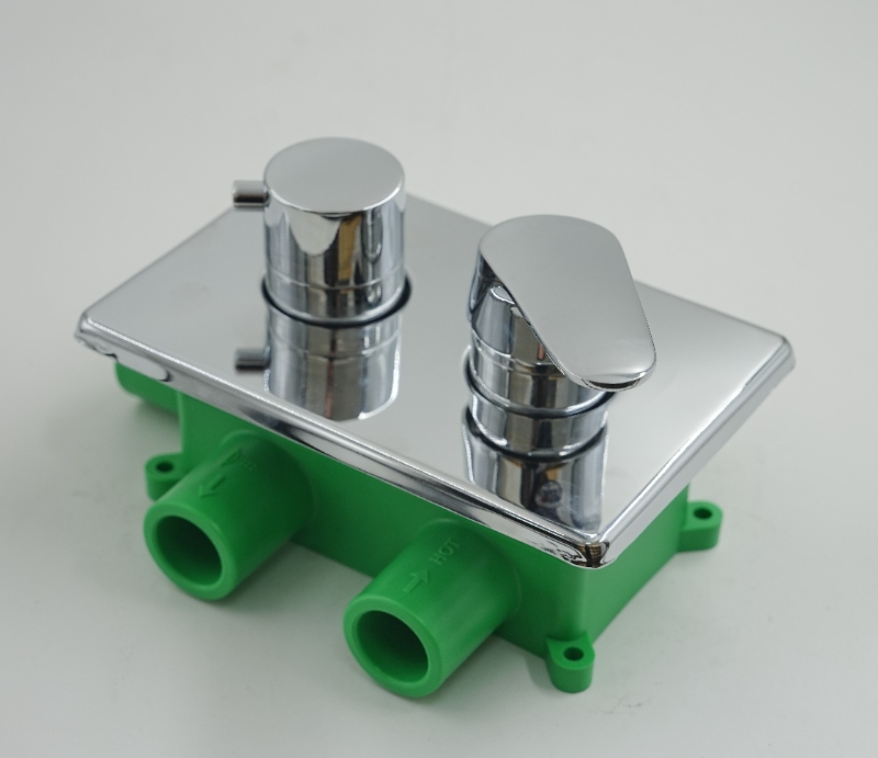 Miscelatore doccia a cinque vie PPR da 35 mm